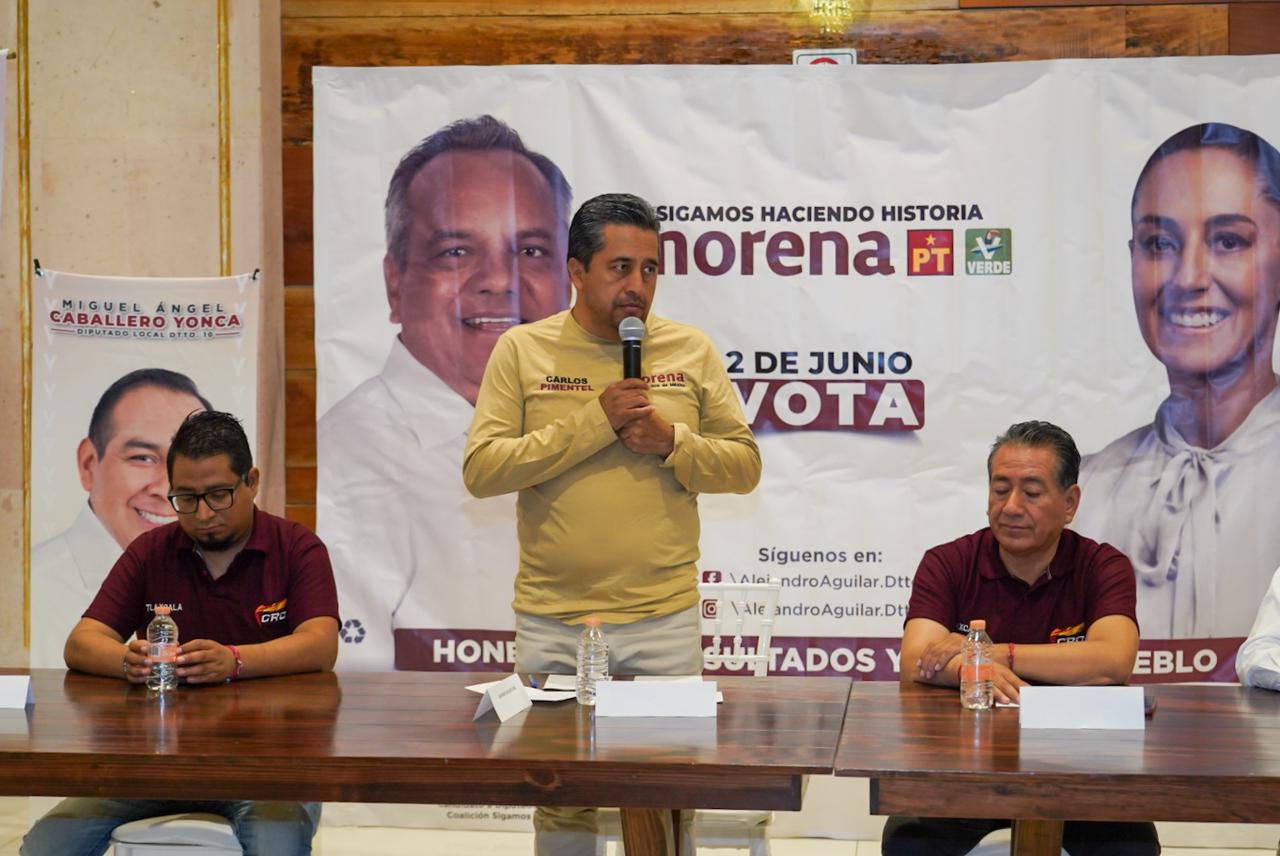 El gobierno será un aliado de las mujeres trabajadoras: Carlos Pimentel